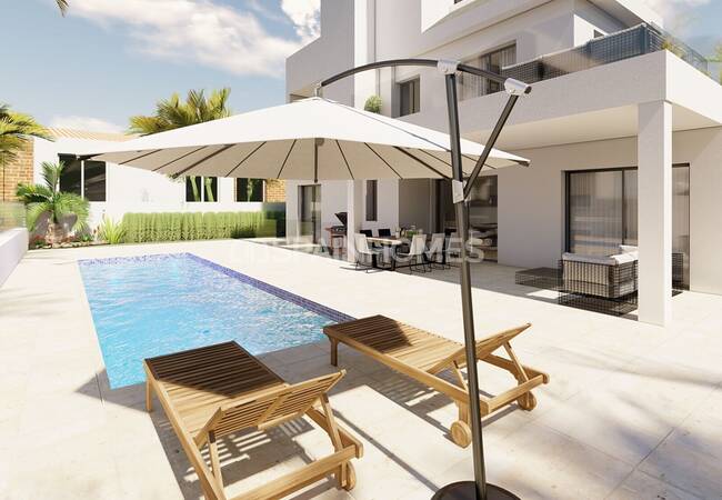 Rojales Ciudad Quesada'da Şık Tasarımlı Müstakil Villalar 13