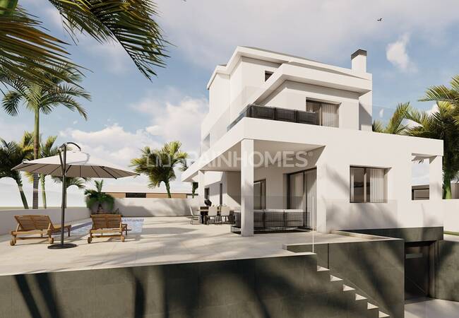 Rojales Ciudad Quesada'da Şık Tasarımlı Müstakil Villalar 3