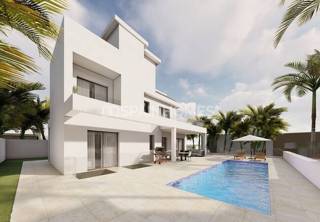 Rojales Ciudad Quesada'da Şık Tasarımlı Müstakil Villalar 5