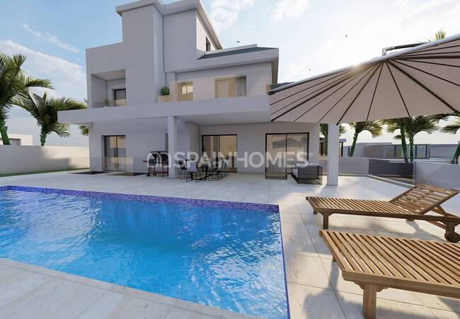 Rojales Ciudad Quesada'da Şık Tasarımlı Müstakil Villalar 6