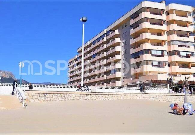 Sea View Apartments in a Beachfront Complex in Calpe