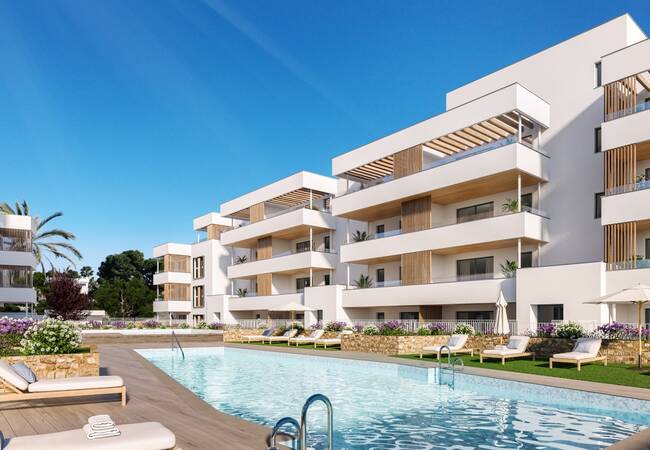 New Apartments Near Sea in San Juan Alicante Costa Blanca