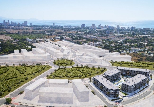 Chic Apartments in a Complex with Pool in San Juan Alicante 1