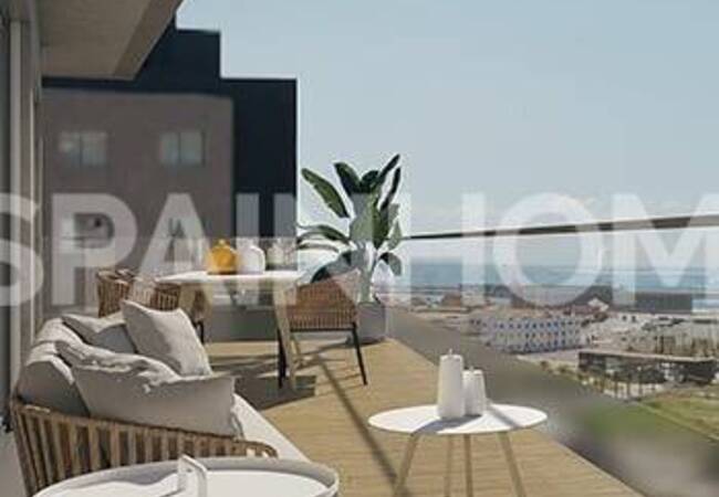 Alicante Şehir Merkezinde Deniz Manzaralı Şık Daireler 7