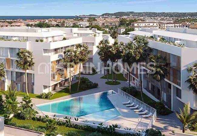 Appartements Flambant Neufs Vue Sur La Mer À Jávea Costa Blanca