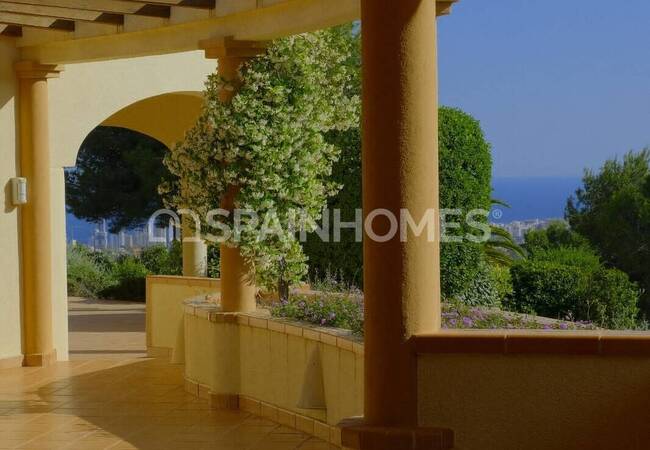 Maison Luxueuse Vue Panoramique Sur Mer Et Ville À Calpe 9