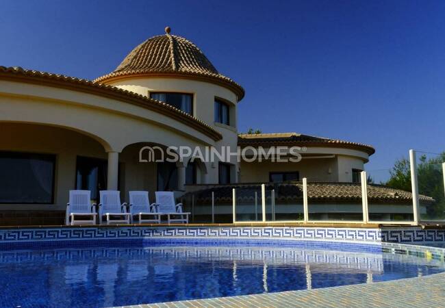 Maison Luxueuse Vue Panoramique Sur Mer Et Ville À Calpe 11