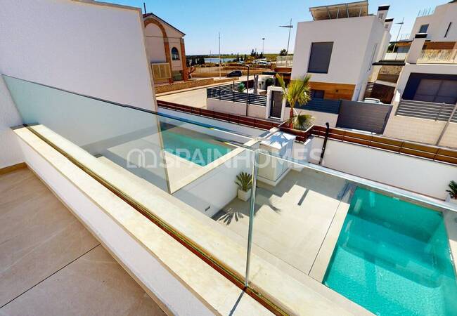 Algorfa'da Eşsiz Tasarımlı Özel Havuzlu Villalar 7