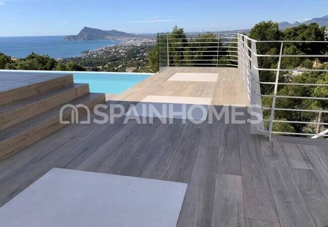 Exclusiva Vivienda Con Vistas Al Mar Cerca De La Playa En Altea 2