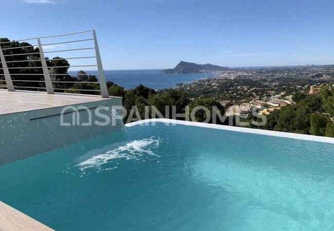 Exclusiva Vivienda Con Vistas Al Mar Cerca De La Playa En Altea 1