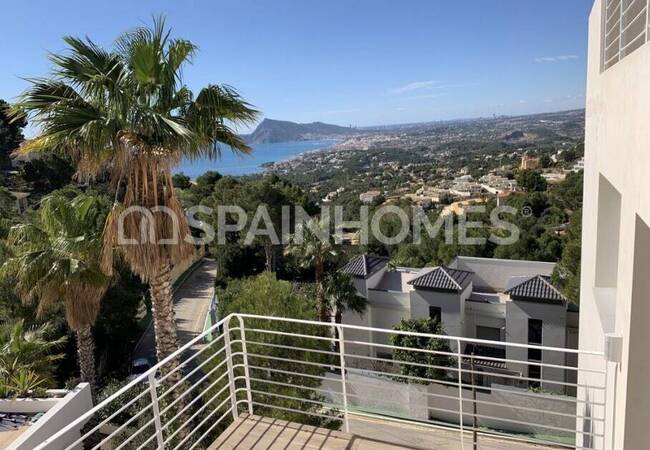 Exclusiva Vivienda Con Vistas Al Mar Cerca De La Playa En Altea 5