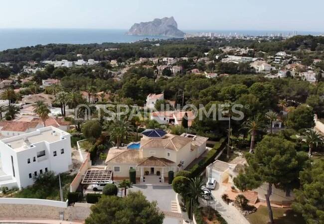 Luxury Sea View House Close to Golf Courses in Benissa, Alicante