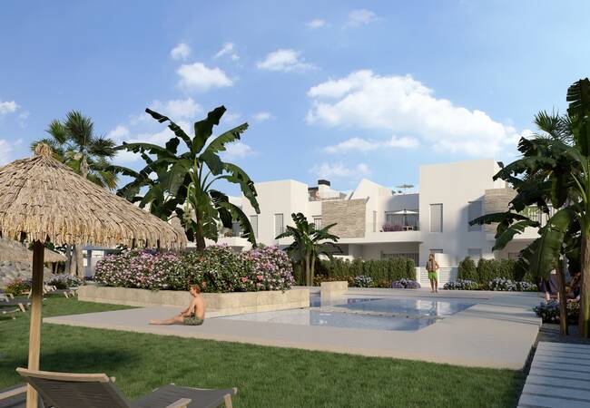New-build Golf Apartments in a Complex in Algorfa
