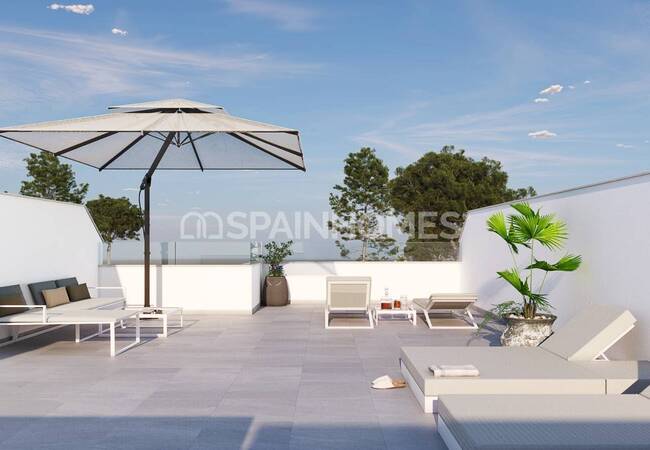 Pilar De La Horadada'da Özel Havuzlu Sıfır Bungalovlar 1