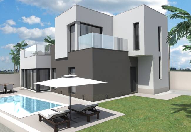 Modern Villa Within Walking Distance of the Beach in Torrevieja