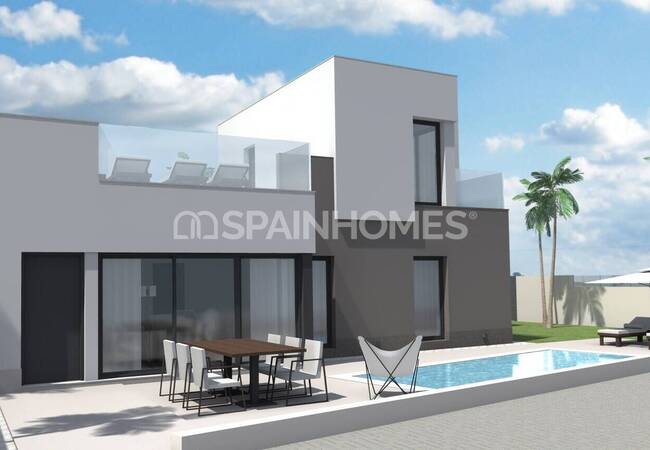 Современная Вилла в Пешей Доступности от Пляжа в Торревьехе 1