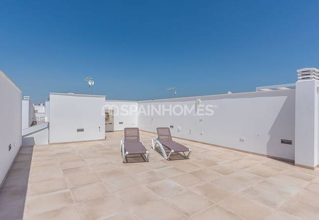 Pilar De La Horadada'da Havuzlu ve Teraslı Yarı Müstakil Evler 8