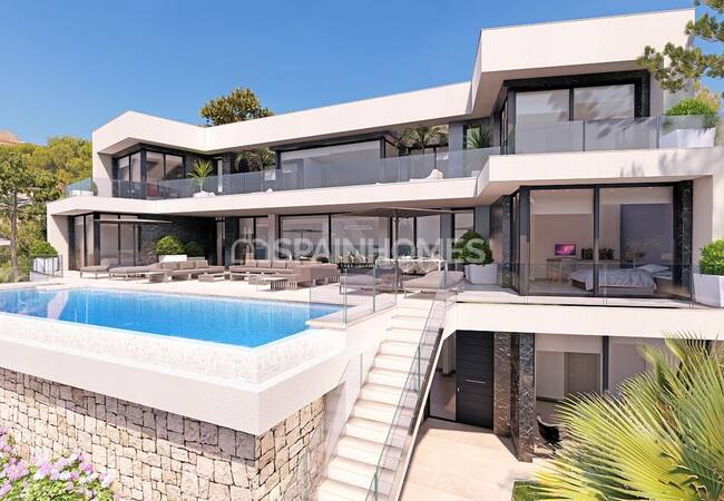 Alicante Calpe’de Şehir Merkezine Yakın Satılık Villa 2