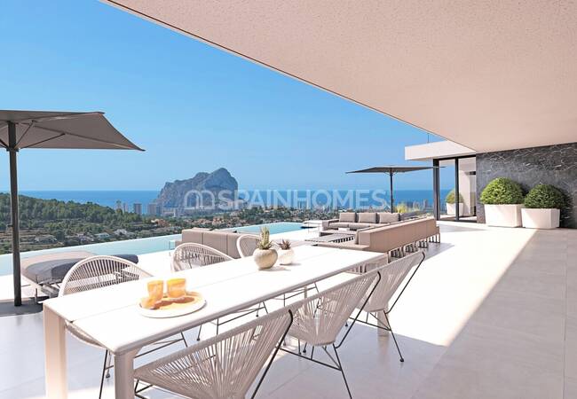 Alicante Calpe’de Şehir Merkezine Yakın Satılık Villa 3