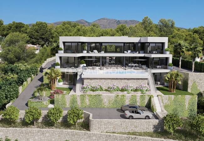 Alicante Calpe’de Şehir Merkezine Yakın Satılık Villa 1