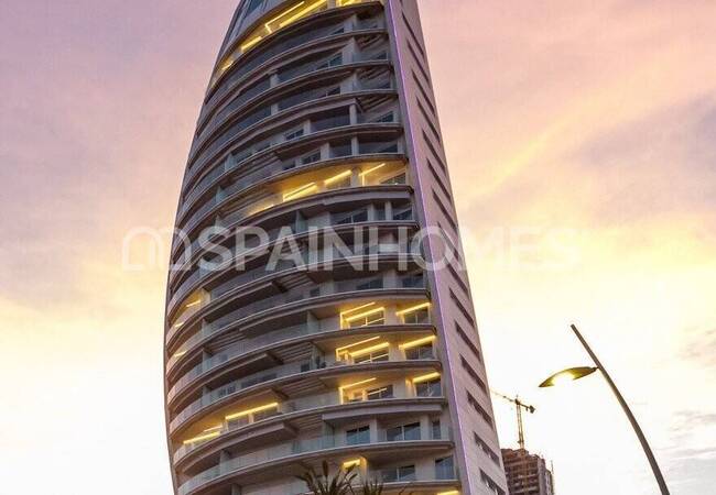 Sea View Apartments in Beachfront Building in Benidorm 6
