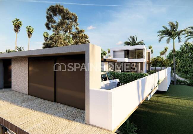 La Zenia'da Sahile Çok Yakın Konumda Şık Tasarımlı Lüks Villa 8