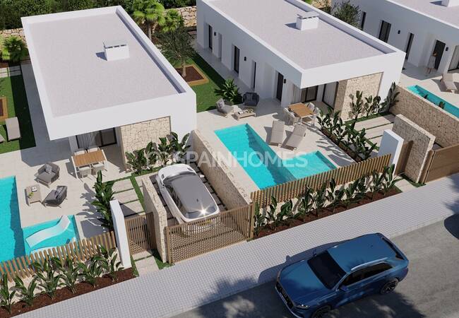 Spacious Detached Villas with Pool and Garden in Finestrat 1