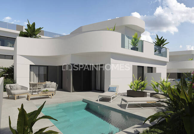Elegant Designed Homes with Private Pool in Torrevieja