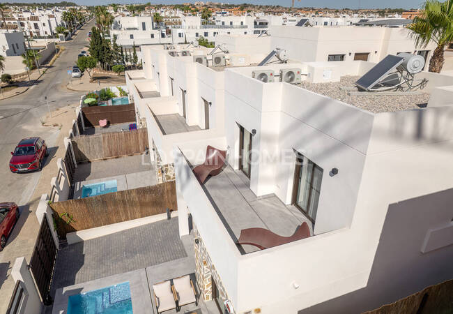 Maisons Mitoyennes Avec Piscine Privée À Villamartin 3