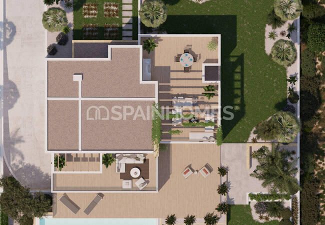 Виллы с Видом на Гольф-Поле в Монфорте-дель-Сид, Аликанте 6