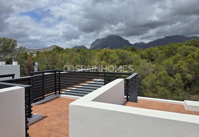 فيلات أنيقة مع حدائق ومسابح خاصة في أليكانتي لا نوسيا 12