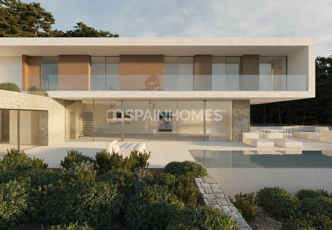 Mediterranean Villas Next to the Beach in Moraira Alicante 3