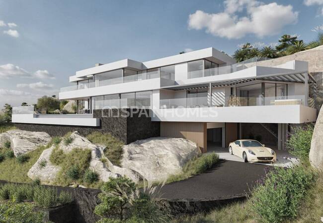 Alicante Altea’da Panoramik Manzaralı Satılık Yeni Villa 1