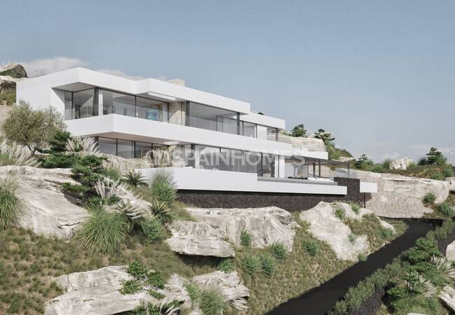 Alicante Altea’da Panoramik Manzaralı Satılık Yeni Villa 3