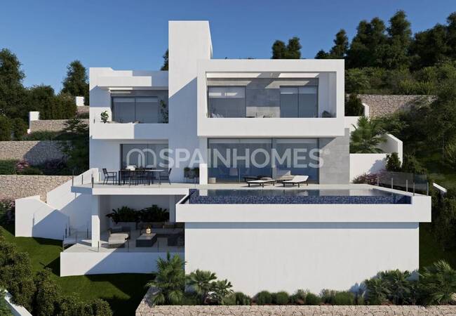 İspanya Benitachell’de Sahile Yakın Deniz Manzaralı Villa 3