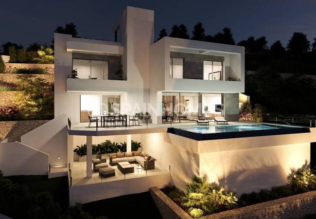 İspanya Benitachell’de Sahile Yakın Deniz Manzaralı Villa 5