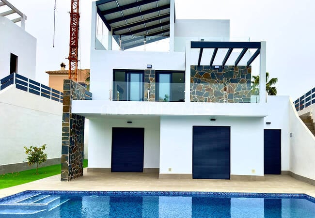 Villas Vue Imprenable Sur Parcours De Golf À Ciudad Quesada