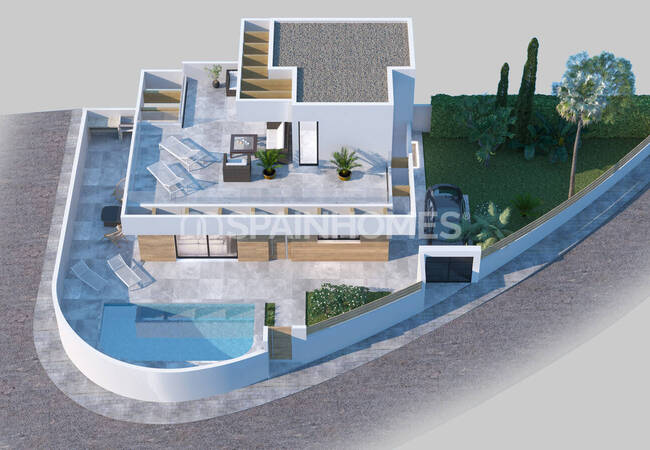 Роскошные Виллы с Невероятным Видом в Сьюдад-Кесада 3