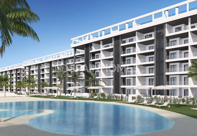 Apartamentos Elegantes En Zona Codiciada En Torrevieja La Mata