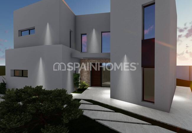 Alicante Moraira'da Sahile Yakın 4 Yatak Odalı Lüks Villa 9