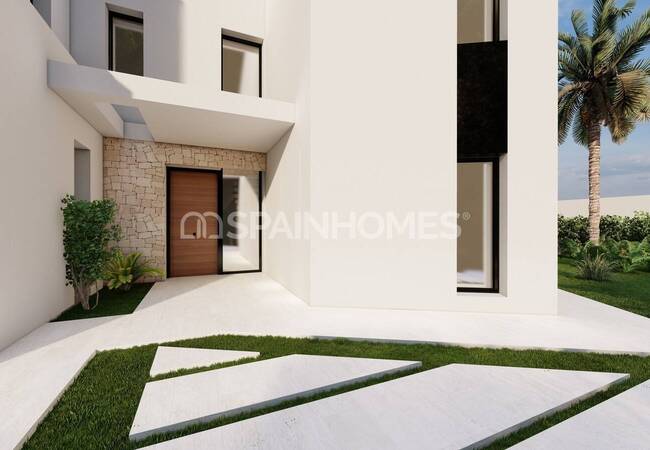 Alicante Moraira'da Sahile Yakın 4 Yatak Odalı Lüks Villa 5