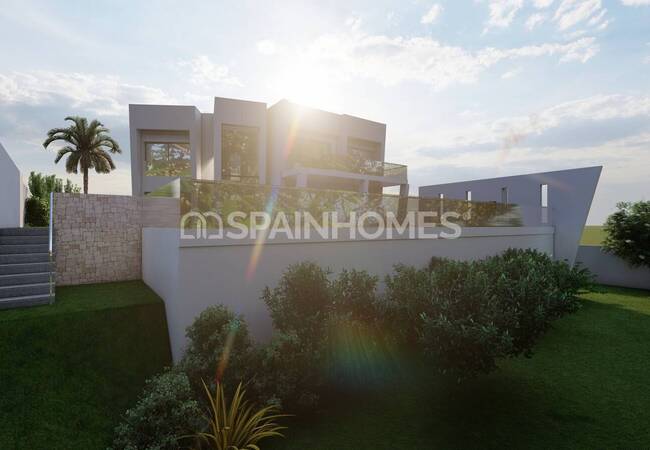 Alicante Moraira'da Sahile Yakın 4 Yatak Odalı Lüks Villa 8