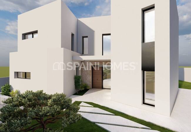 Alicante Moraira'da Sahile Yakın 4 Yatak Odalı Lüks Villa 4