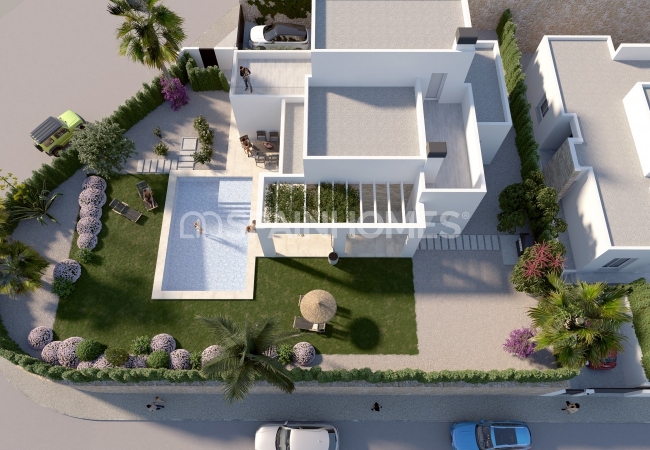 Algorfa'da Geniş Arsa Alanında Özel Havuzlu Müstakil Villa 1