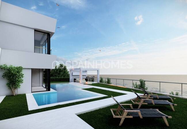 4-bedroomed Detached Villa with Sea Views in Moraira Teulada 2