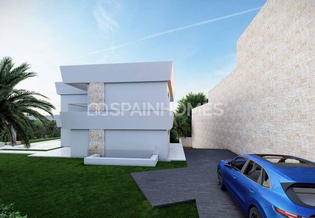 4-bedroomed Detached Villa with Sea Views in Moraira Teulada 1