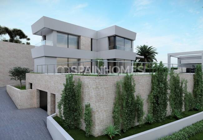 4-bedroomed Detached Villa with Sea Views in Moraira Teulada 3