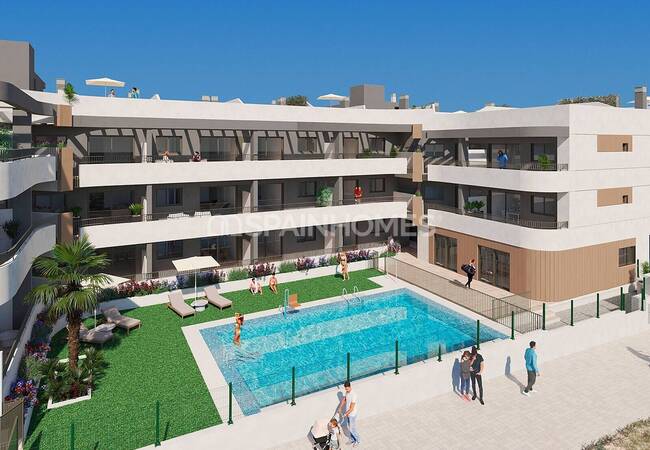 New-build Flats Close to the Beach in Mil Palmeras Spain