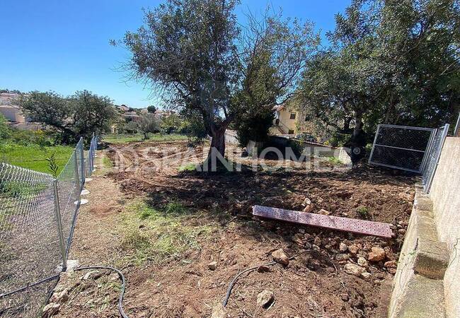 Calpe'de Plaja Sadece 2 Km Mesafede Düz Zemin Arsa 6