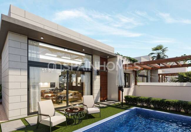 Modern Villas with Pools and Parking in Pilar De La Horadada 1